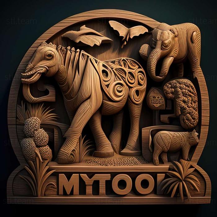 3D модель Гра Zoo Tycoon Ultimate Animal Collection (STL)